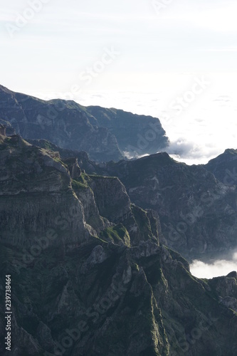 Obraz na płótnie Pico Ruivo Madeira Portugal w salonie