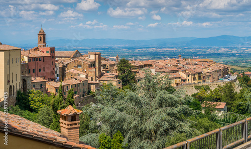 Photography Montepulciano, famous medieval town in the Province of Siena
