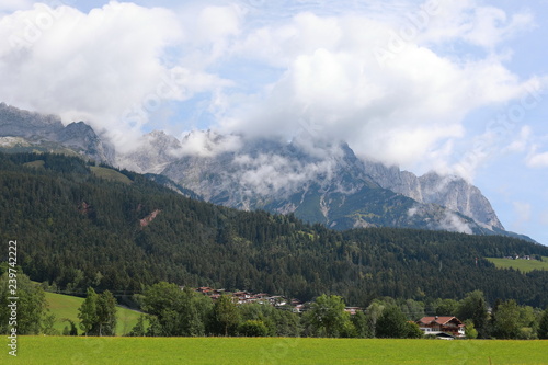 landscape in the mountains