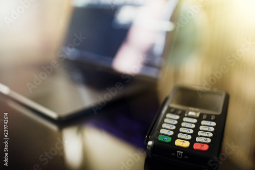 Mobile payments shopping and banking payment,