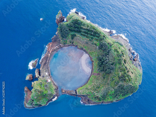Obraz na płótnie Islet of Vila Franca do Campo Azoren Portugal w salonie