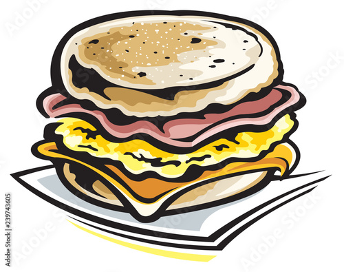 Breakfast sandwich