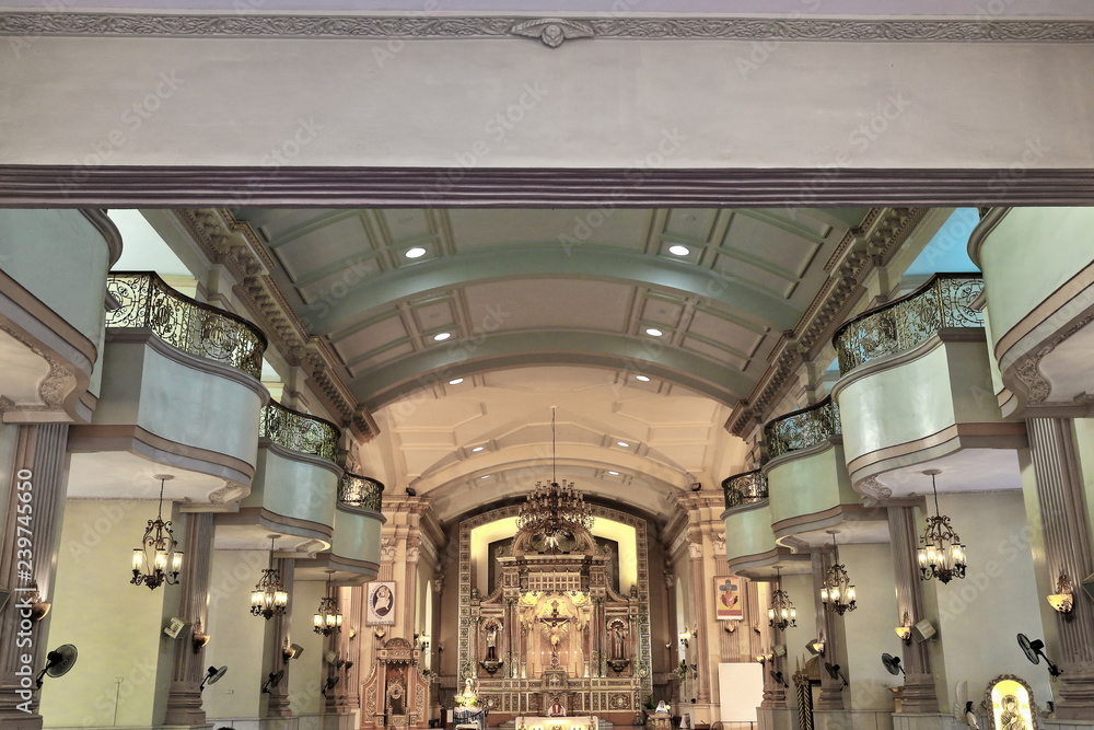 Nave of the Cebu Metropolitan Cathedral. Cebu City-Philippines-0670 Nave of the Cebu Metropolitan Cathedral. Cebu City-Philippines-0670