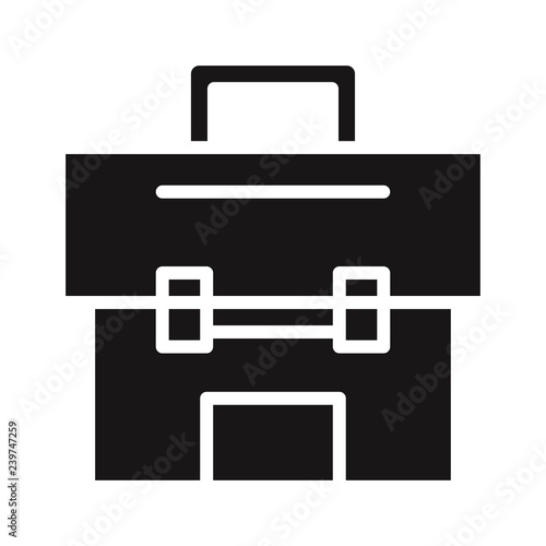 Tool box icon vector