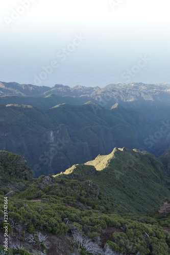 Obraz na płótnie Pico Ruivo Madeira Portugal w salonie