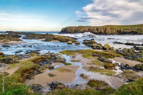 Antrim Coast shore