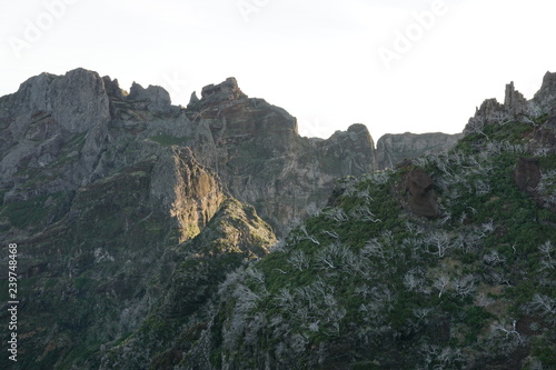 Obraz na płótnie Pico Ruivo Madeira Portugal w salonie
