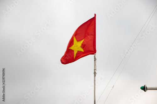 Vietnamesische Flagge photo