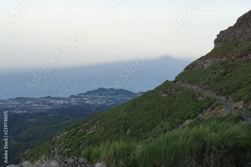 Obraz na płótnie Pico Ruivo Madeira Portugal w salonie