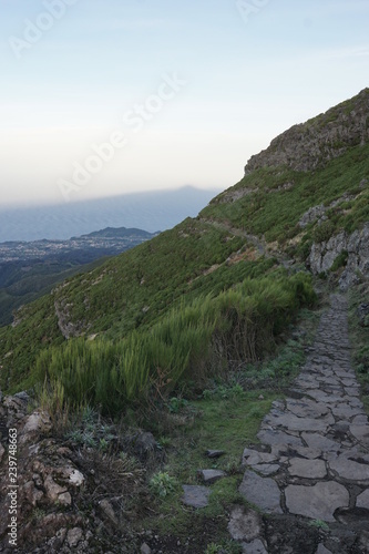 Obraz na płótnie Pico Ruivo Madeira Portugal w salonie