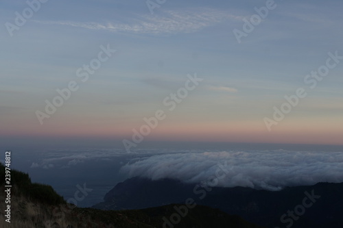 Obraz na płótnie Pico Ruivo Madeira Portugal w salonie