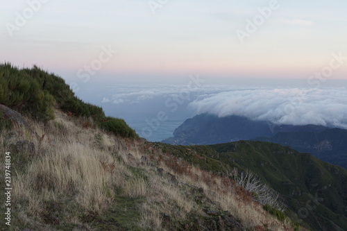 Obraz na płótnie Pico Ruivo Madeira Portugal w salonie