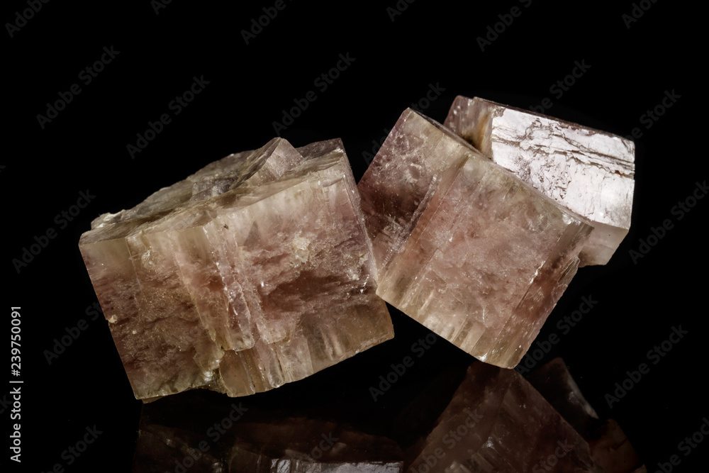 Macro mineral stone Aragonite on a black background Macro mineral stone Aragonite on a black background