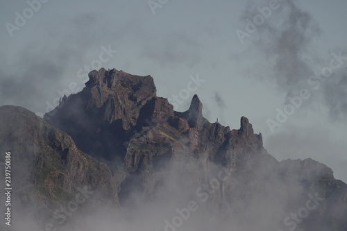 Obraz na płótnie Pico Ruivo Madeira Portugal w salonie