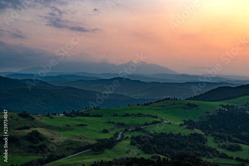 panoramic view of mountains © Alina