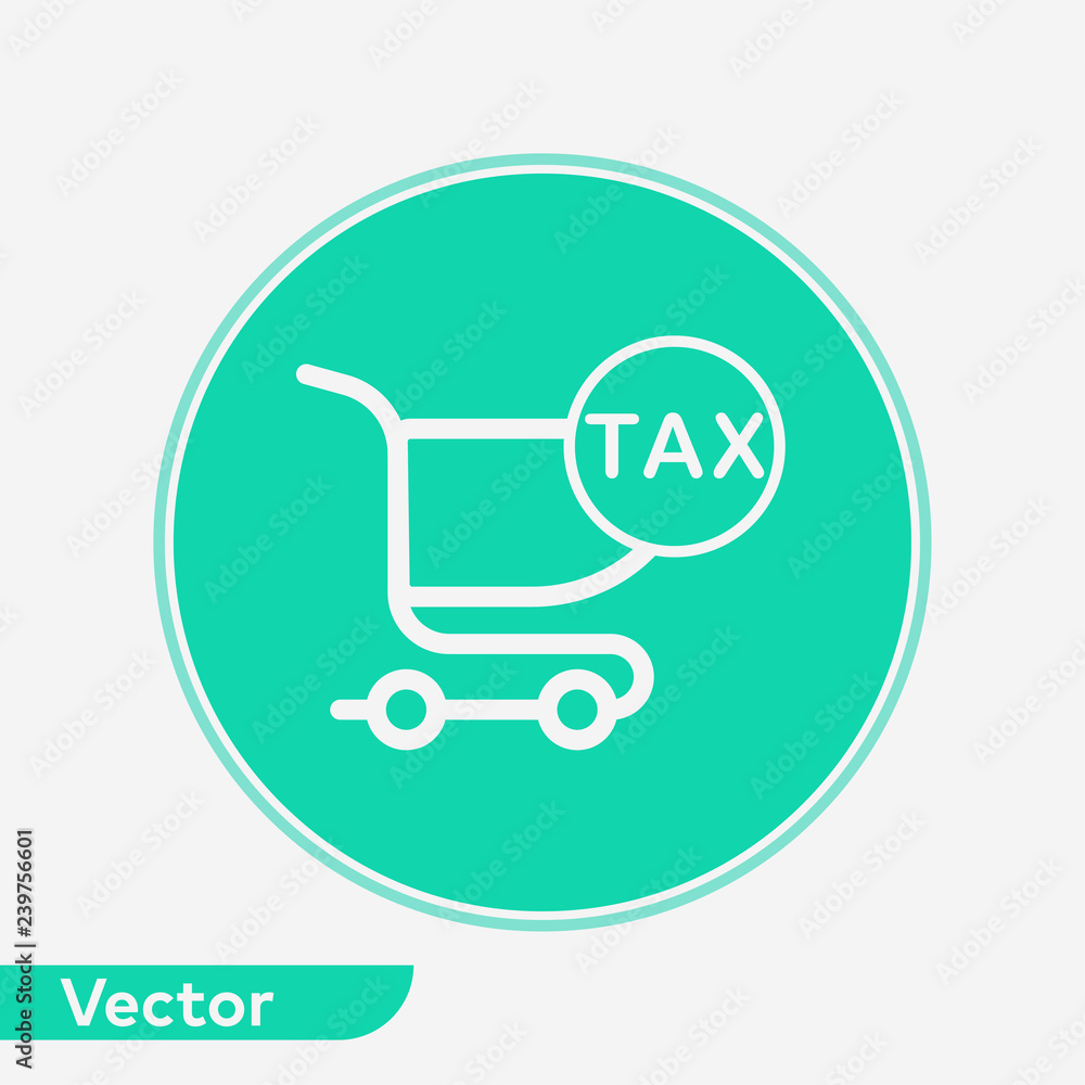 Shopping cart vector icon sign symbol Shopping cart vector icon sign symbol