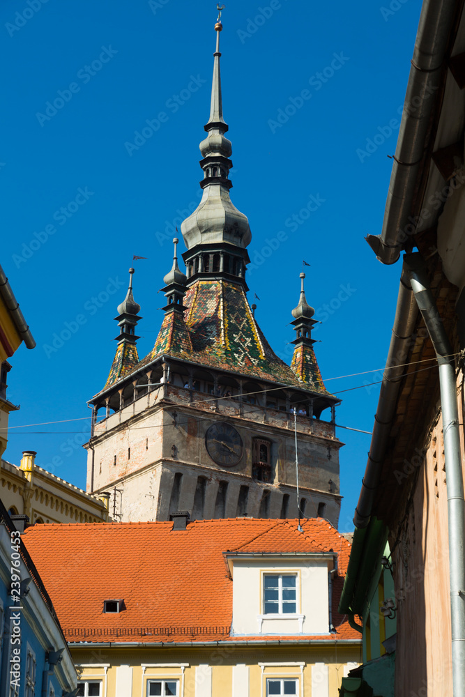 Obraz premium Sighisoara clock tower, Romania