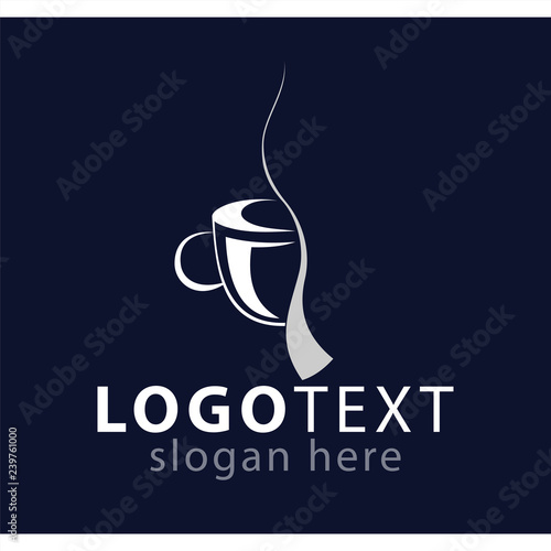 coffee logo vector template