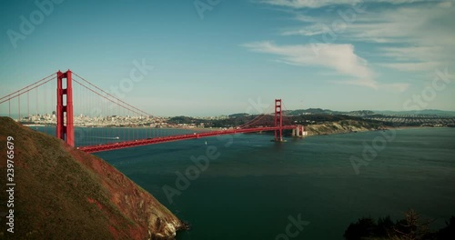 Wallpaper Mural Wide shot of Golden Gate Bridge in San Francisco, California Torontodigital.ca