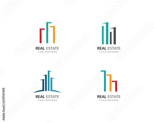 Real Estate   Property and Construction Logo