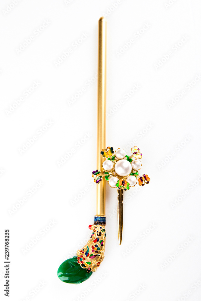 Binyeo. Korean traditional ornamental hairpin.