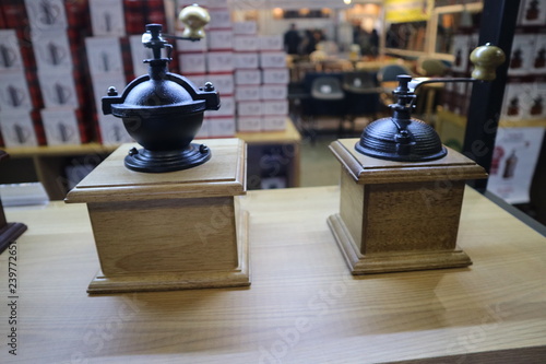 old coffee grinder