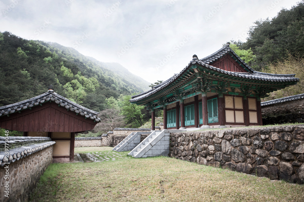 Seokjugwanseong Fortress, the cultural heritage of Korea.