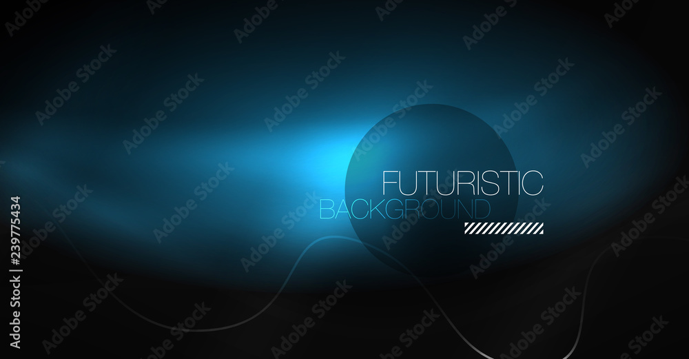 Neon lines wave background. Abstract composition Neon lines wave background. Abstract composition