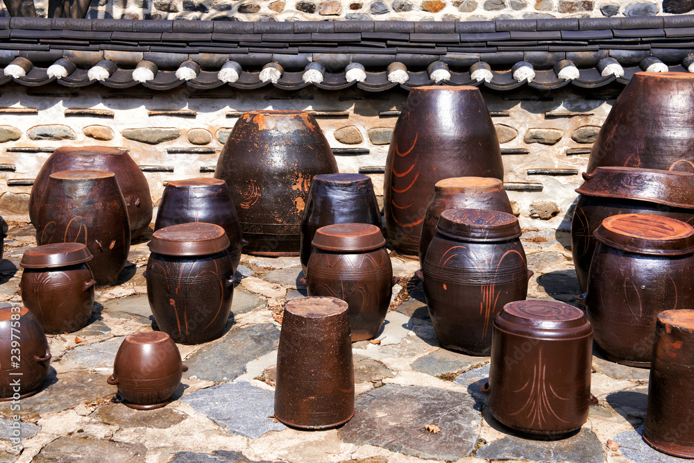 This is the birthplace of General Kim Jwajin in Korea. Stock Photo