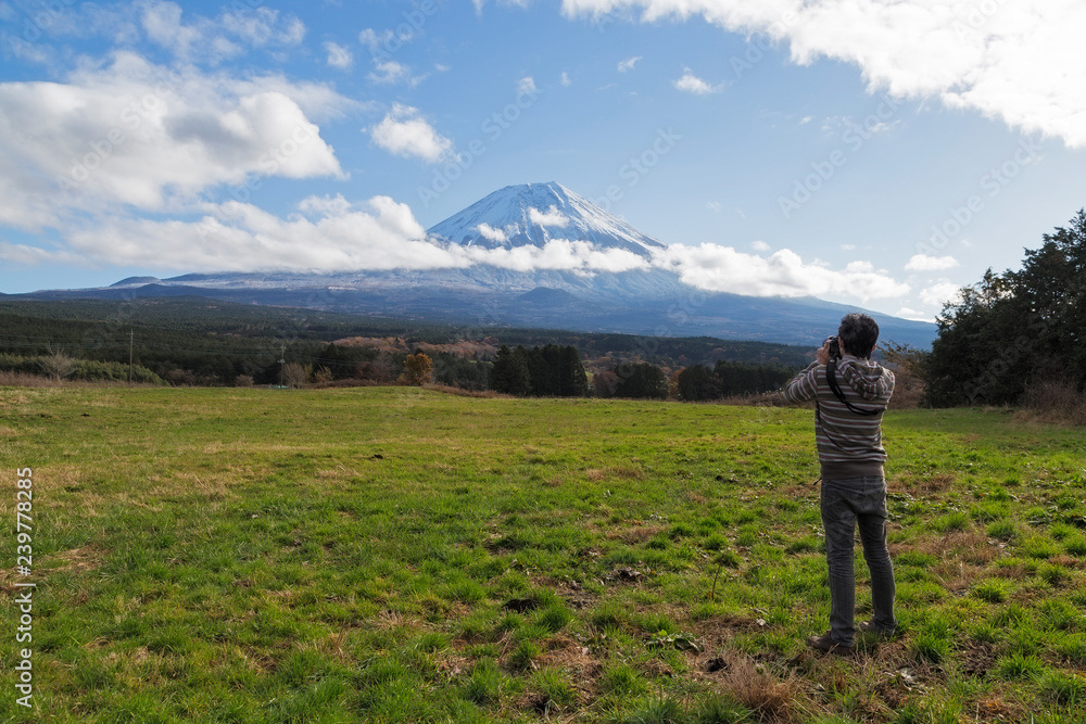 Mt.Fuji in autumn, Japan