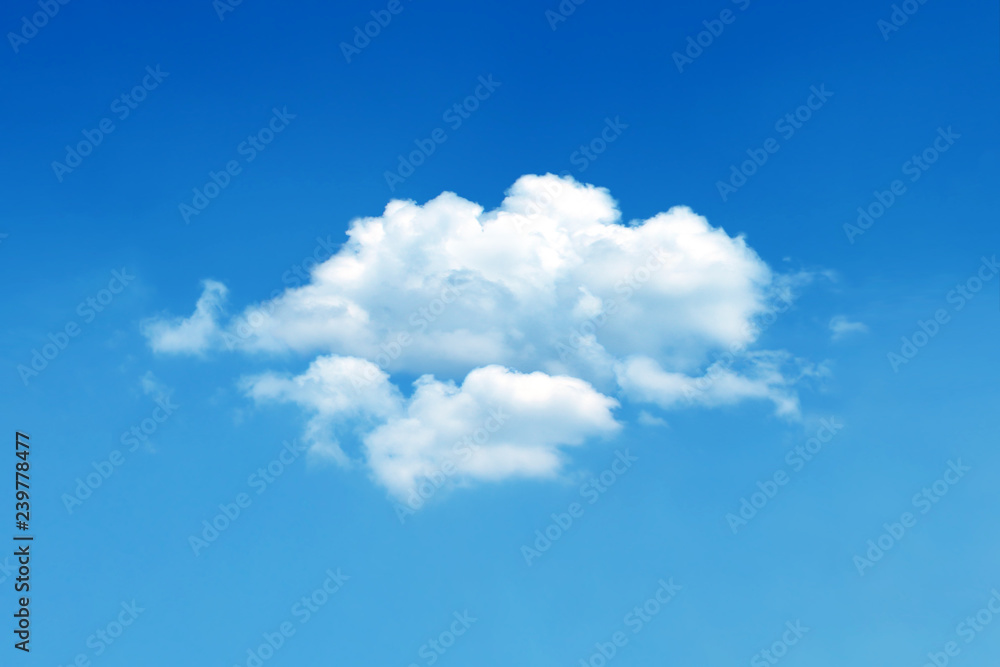 Fototapeta premium clouds in the blue sky