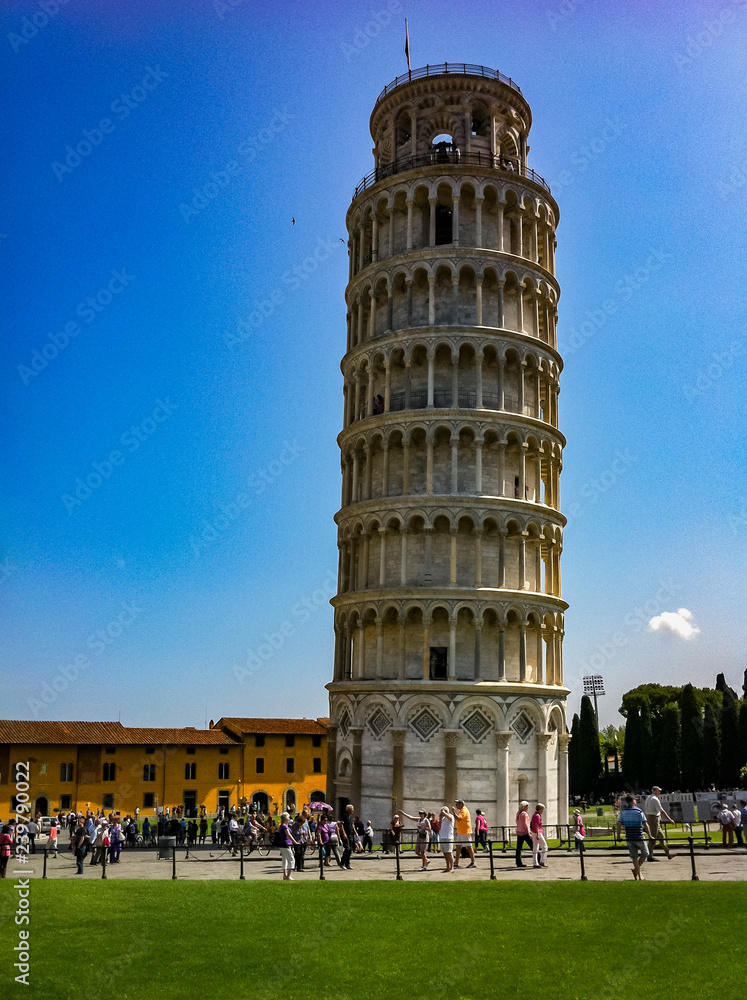Leaning Tower Pisa, Tuscany, Italy