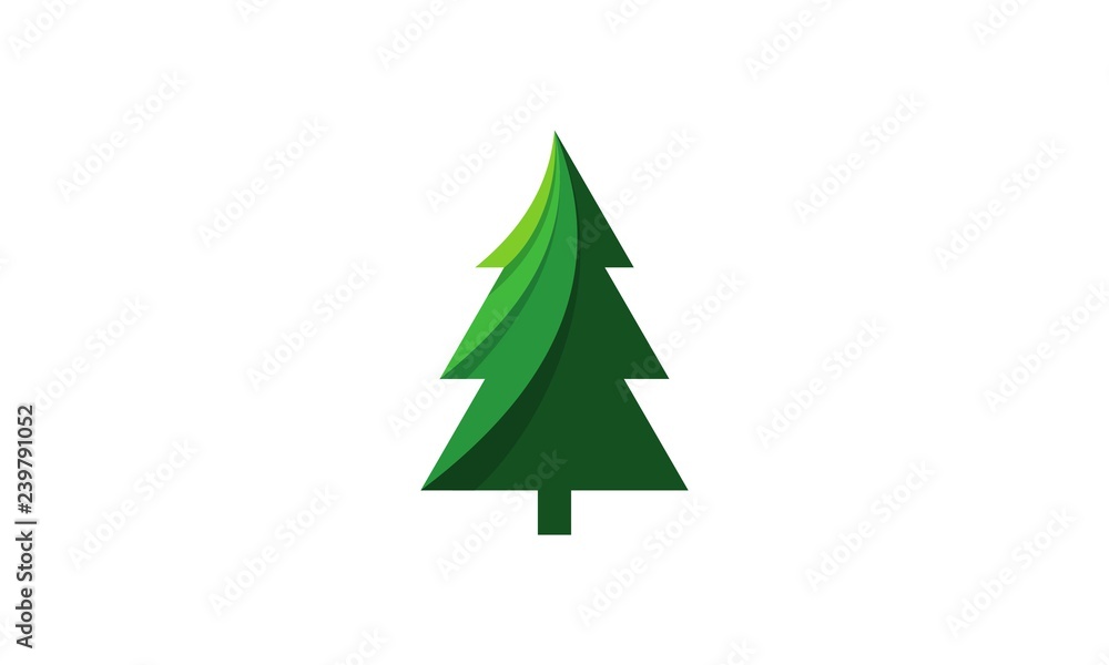 Fototapeta premium abstract christmas tree