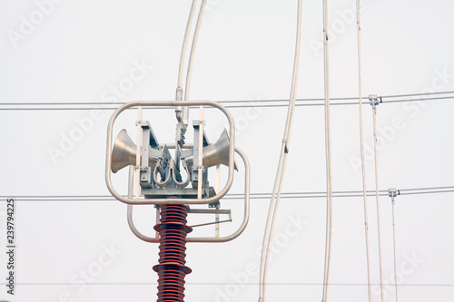 Electric power equipment in a substation