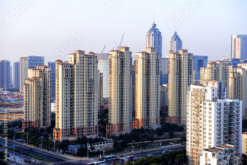 Chinese cityscape Suzhou