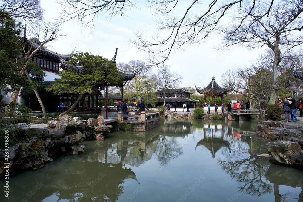 Humble Administrator's Garden is a famous tourist attraction in Suzhou, China. Humble Administrator's Garden is a famous tourist attraction in Suzhou, China.