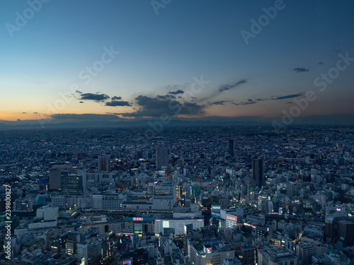 【都市景観】　東京　池袋　夜景 © Yukimarron