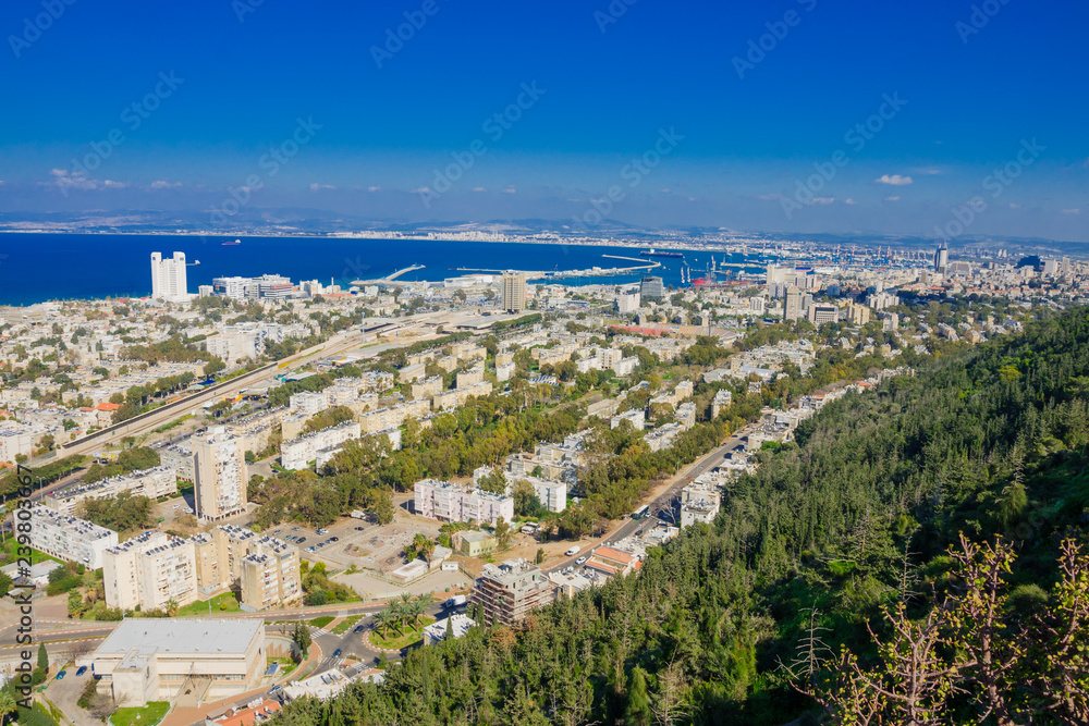 Obraz premium Haifa Bay