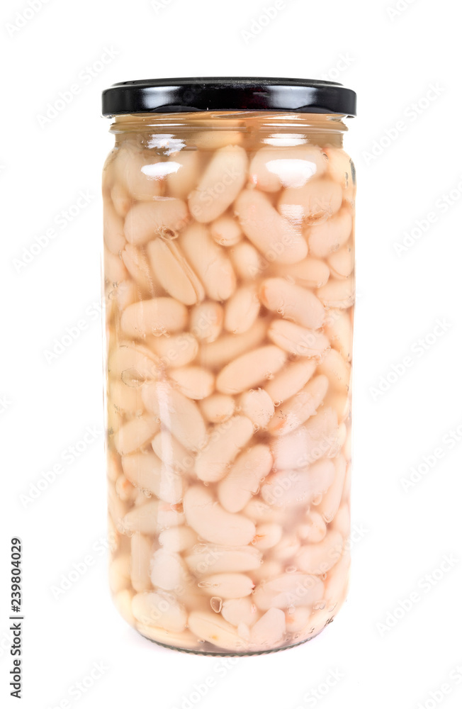 haricot bean in jar haricot bean in jar