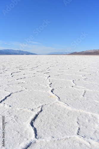Lac de sel  Death Valley 