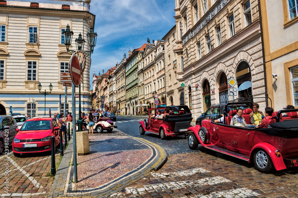 Obraz premium Praga, turystyka