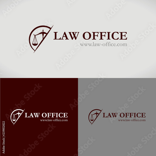 logo avocat loi juge juriste conseil