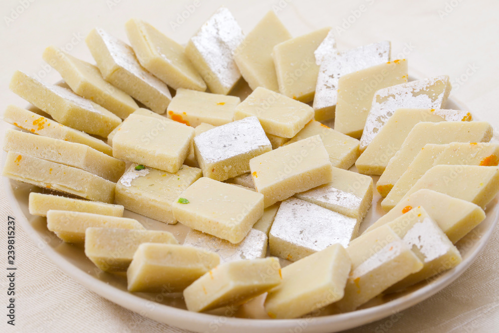 Indian Special Sweet Food Kaju Katli Also Called Kaju Barfi or Kesar Kaju Katli is an all Time Favorite Traditional Mithai Indian Special Sweet Food Kaju Katli Also Called Kaju Barfi or Kesar Kaju Katli is an all Time Favorite Traditional Mithai