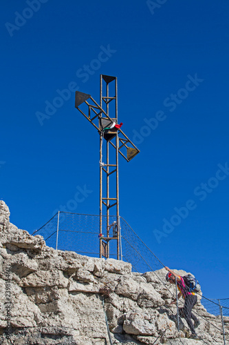 Gipfelaufstieg auf den  Pizzo di Levico photo