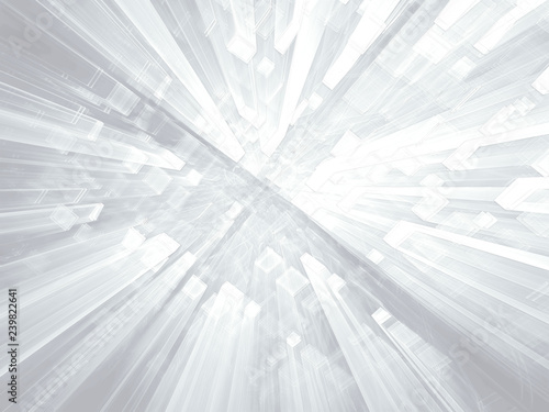 Abstract  technology background with perspective - digitally gen