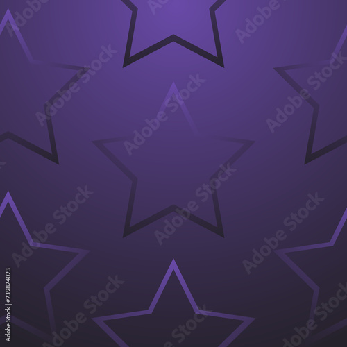  Purple background with star symbols