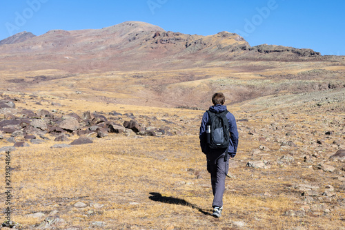 Randonnée sur le Mont Aragats, Arménie