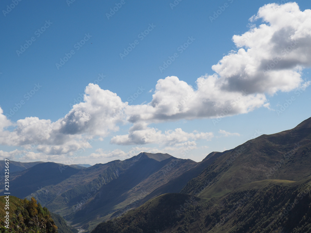 Fototapeta premium Beautiful mountain landscape of Sonamarg, Jammu and Kashmir state, India