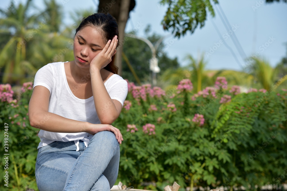 Unhappy Female Woman