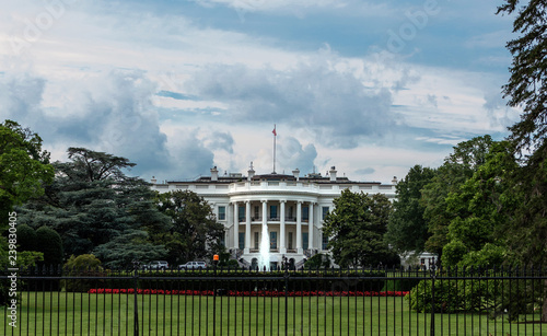 The White Hous of US President in Washington D.C. photo